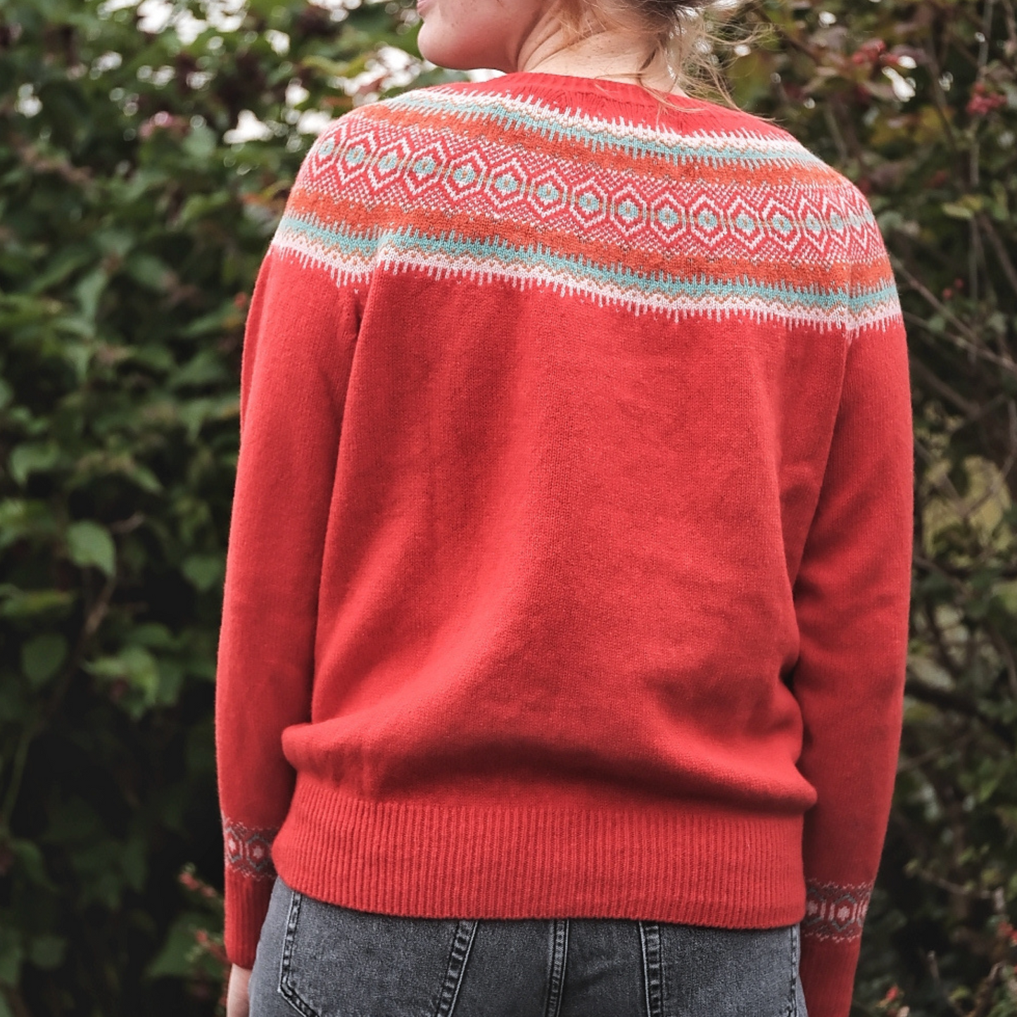 Poppy Fairisle Crew Neck Sweater