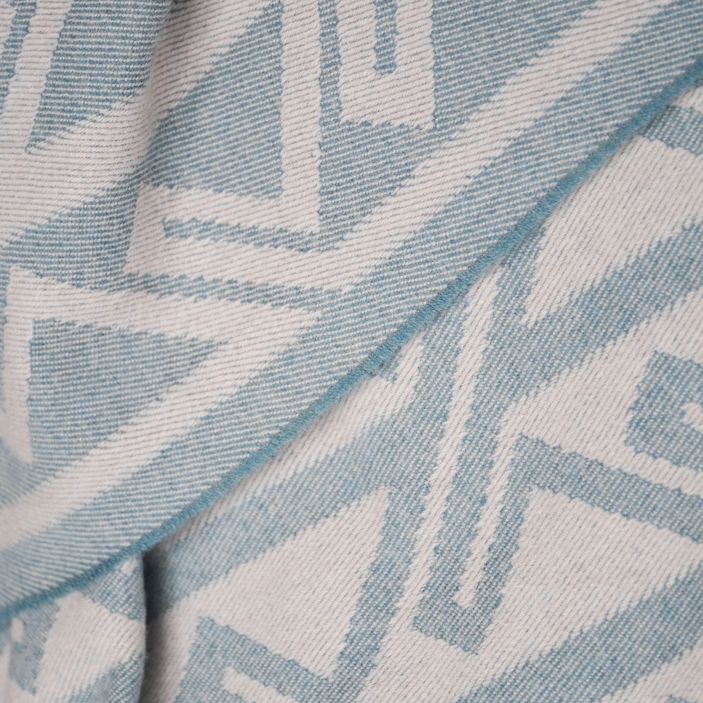 Fortriu Wool Throw in Woad
