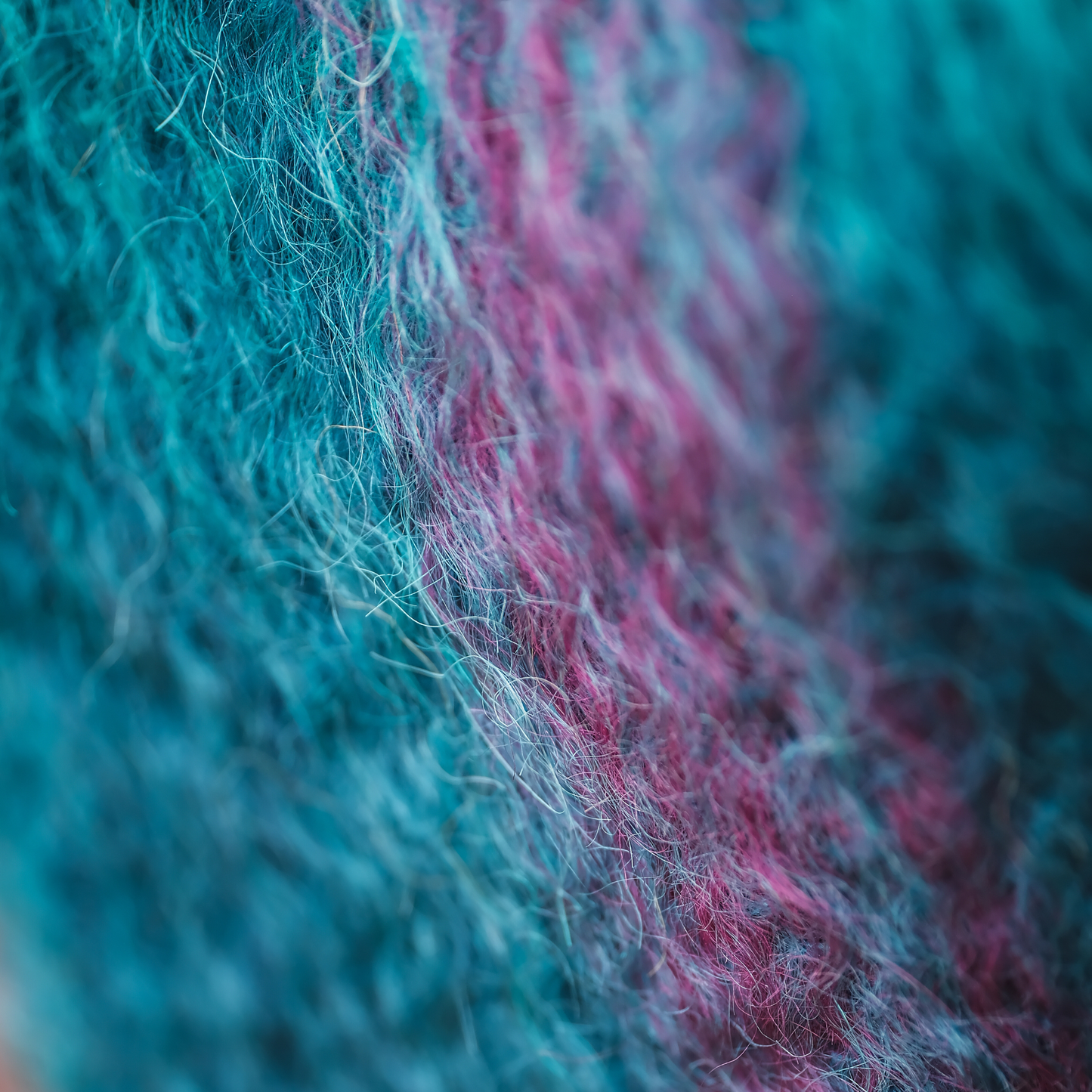 Mohair Scarf in Viridian
