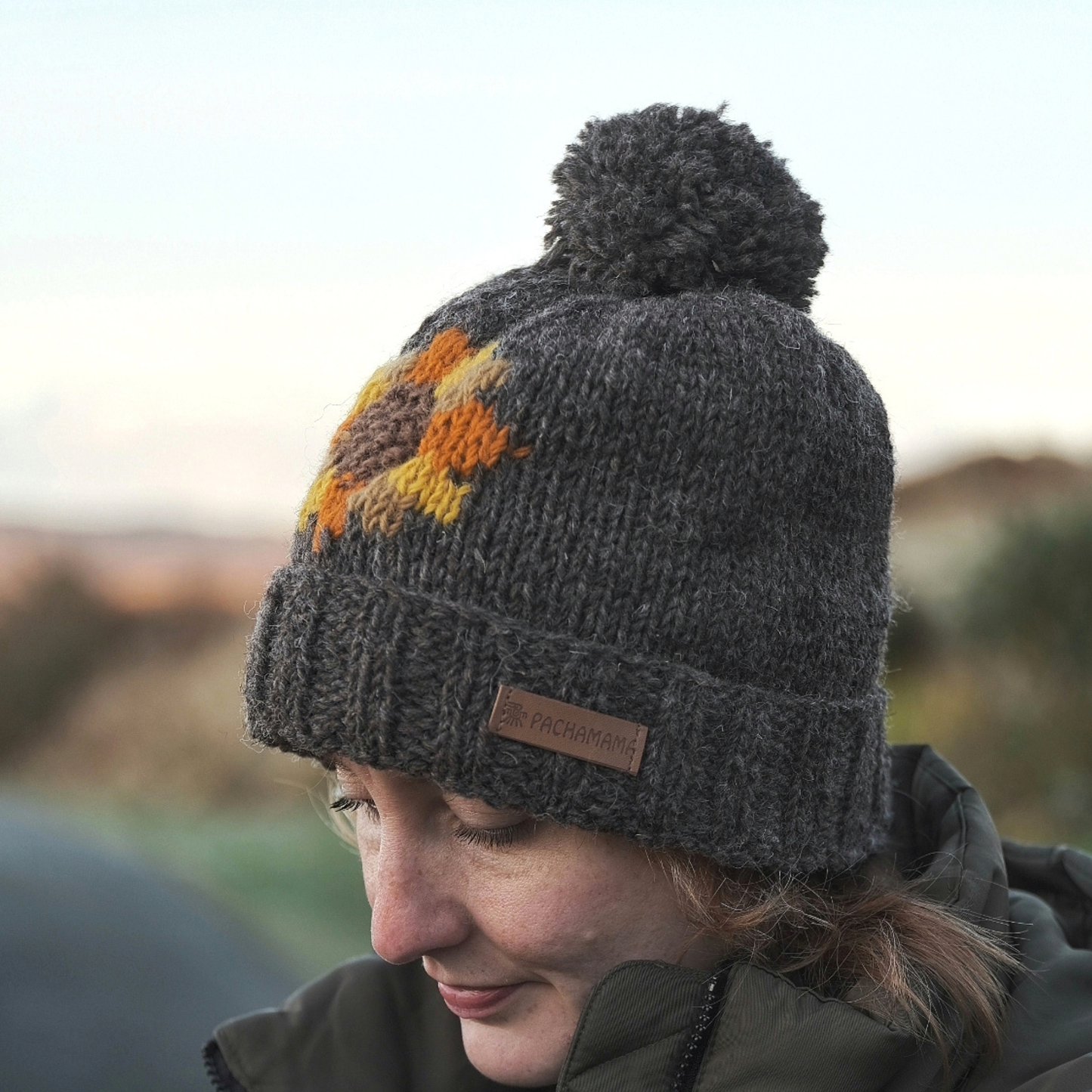 Sunflower Bobble Hat