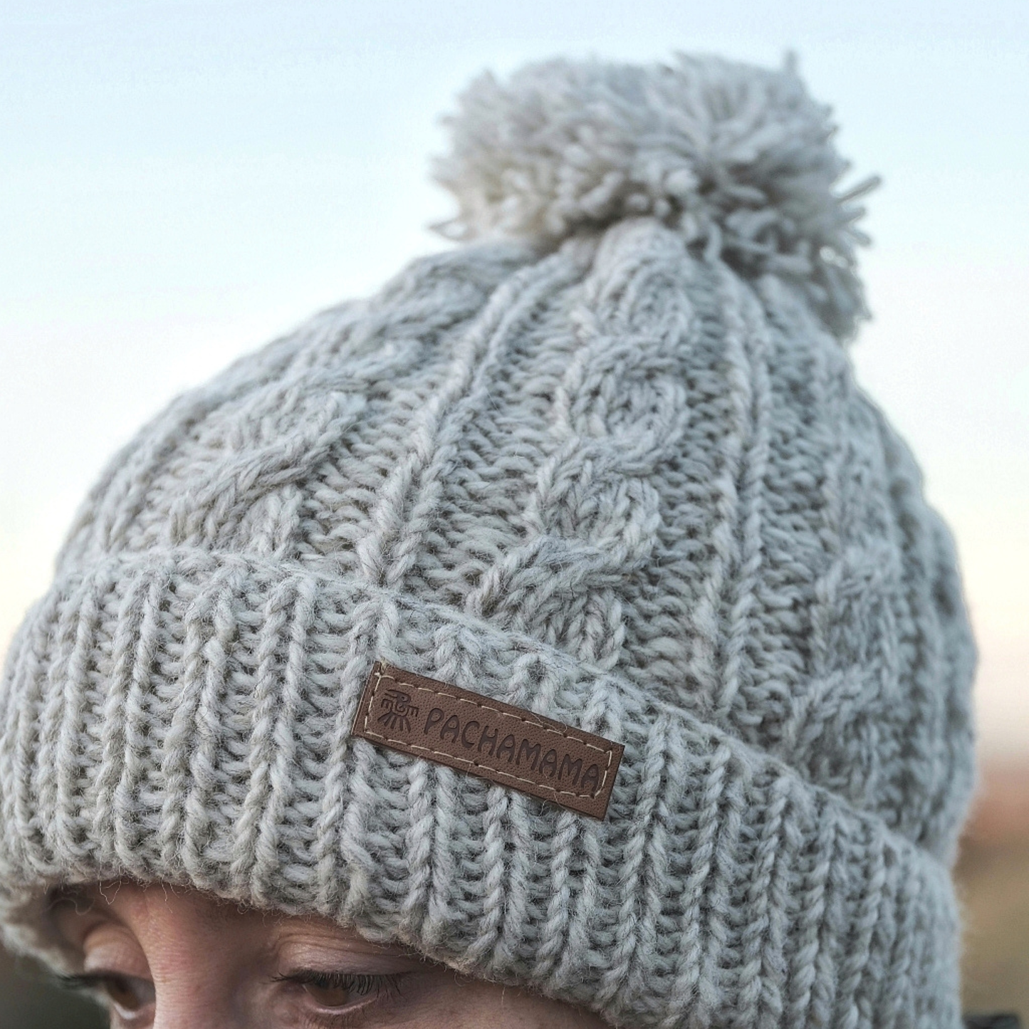 Chamonix Bobble Hat in Oat