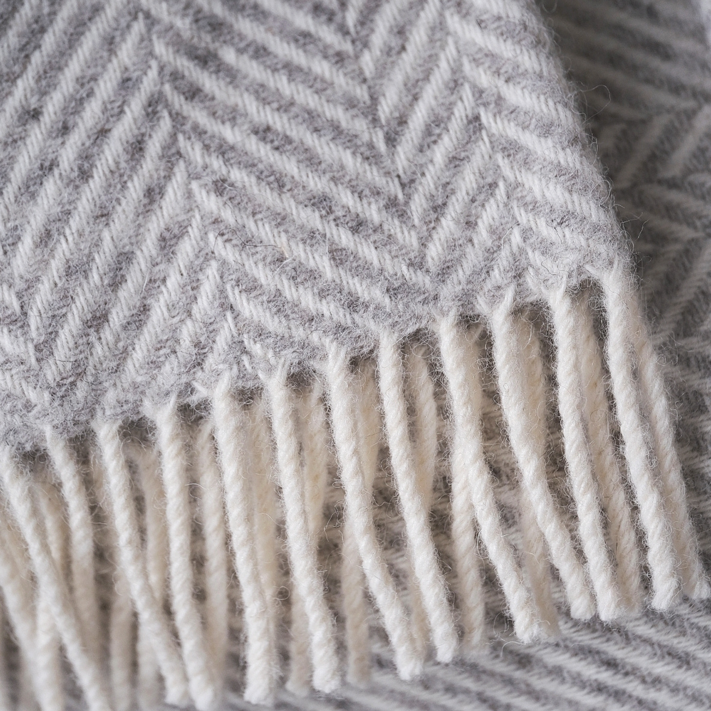 Jacob Classic Blanket in Silver