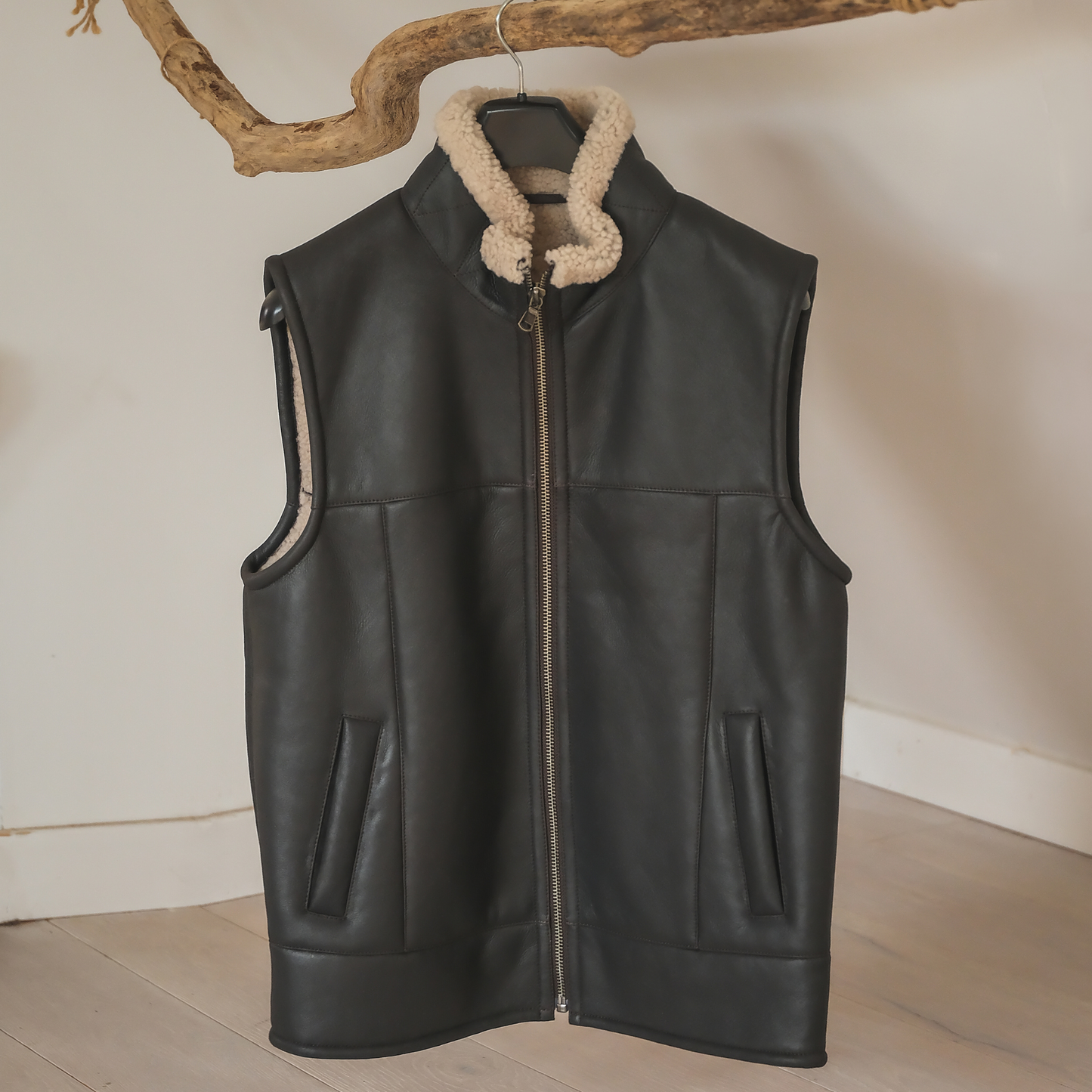 Harvey Sheepskin Gilet