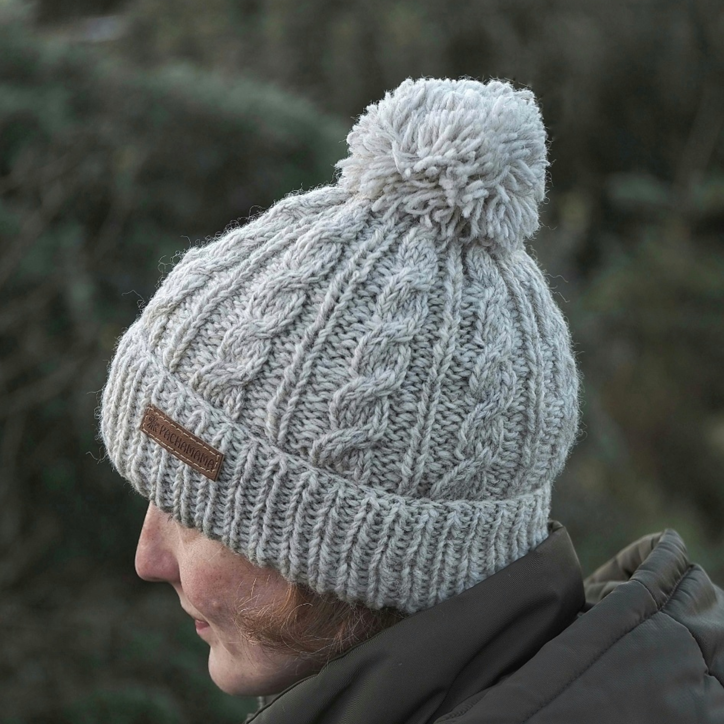 Chamonix Bobble Hat in Oat