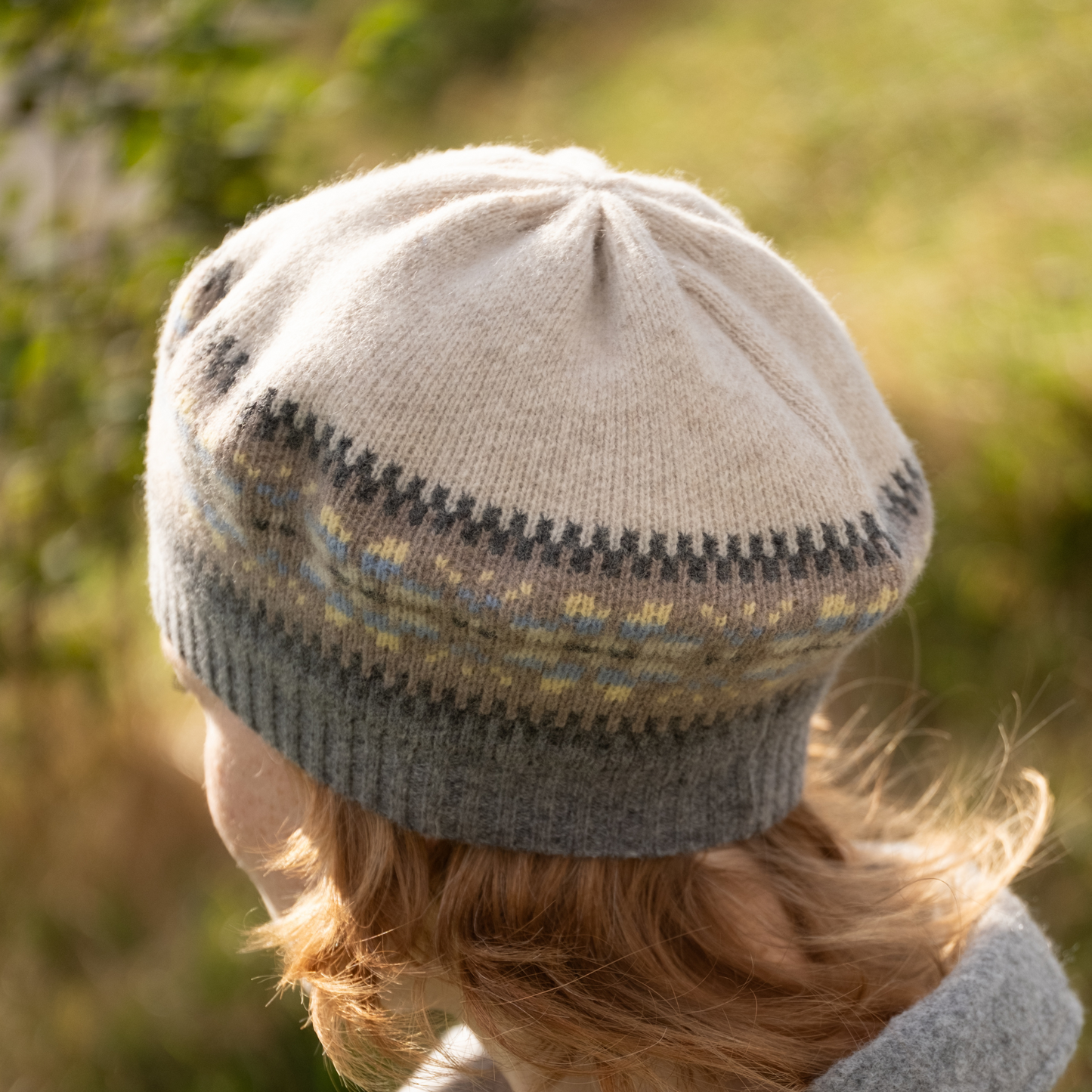 Fairisle Beret (Choice of Colours)