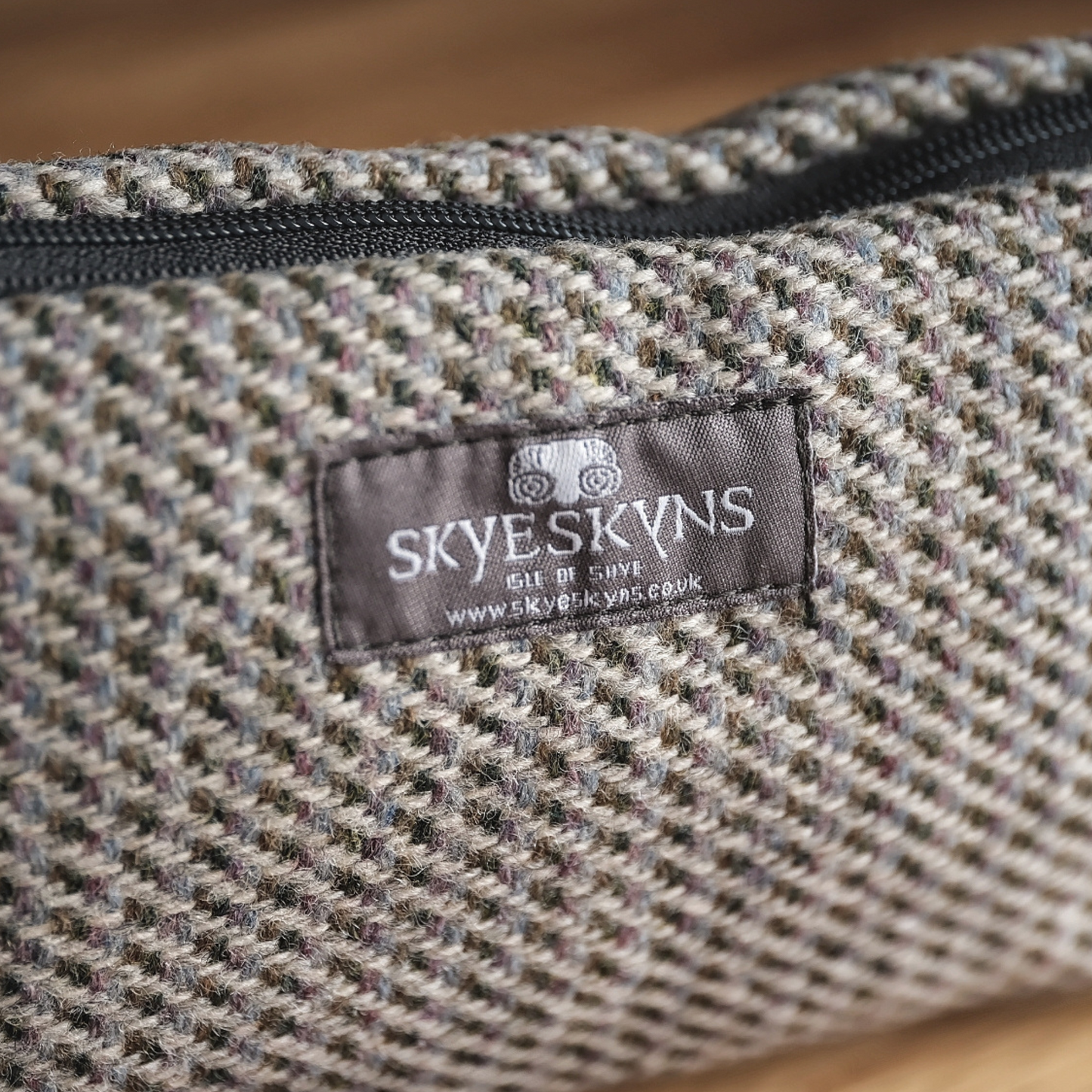 Skye Tweed Cosmetic Pouch