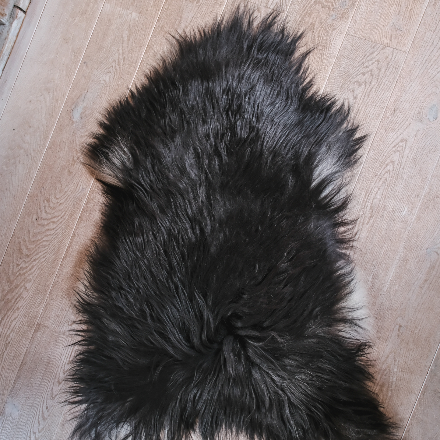 Icelandic Spot Sheepskin Rug / Throw
