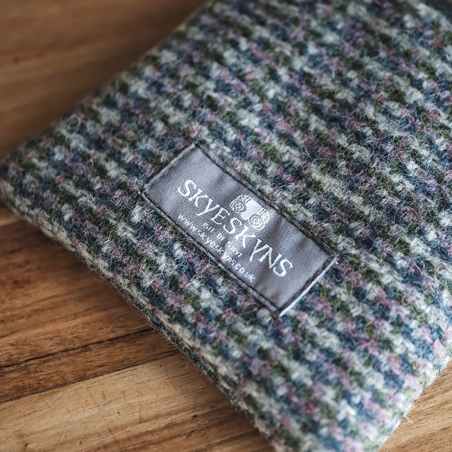 Skye Tweed Small Coin Purse in Heather