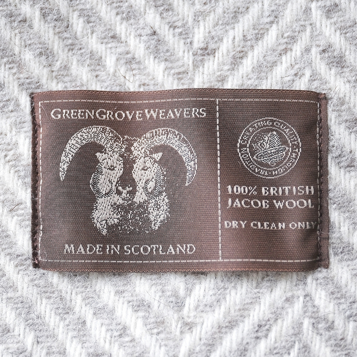 Jacob Classic Blanket in Silver