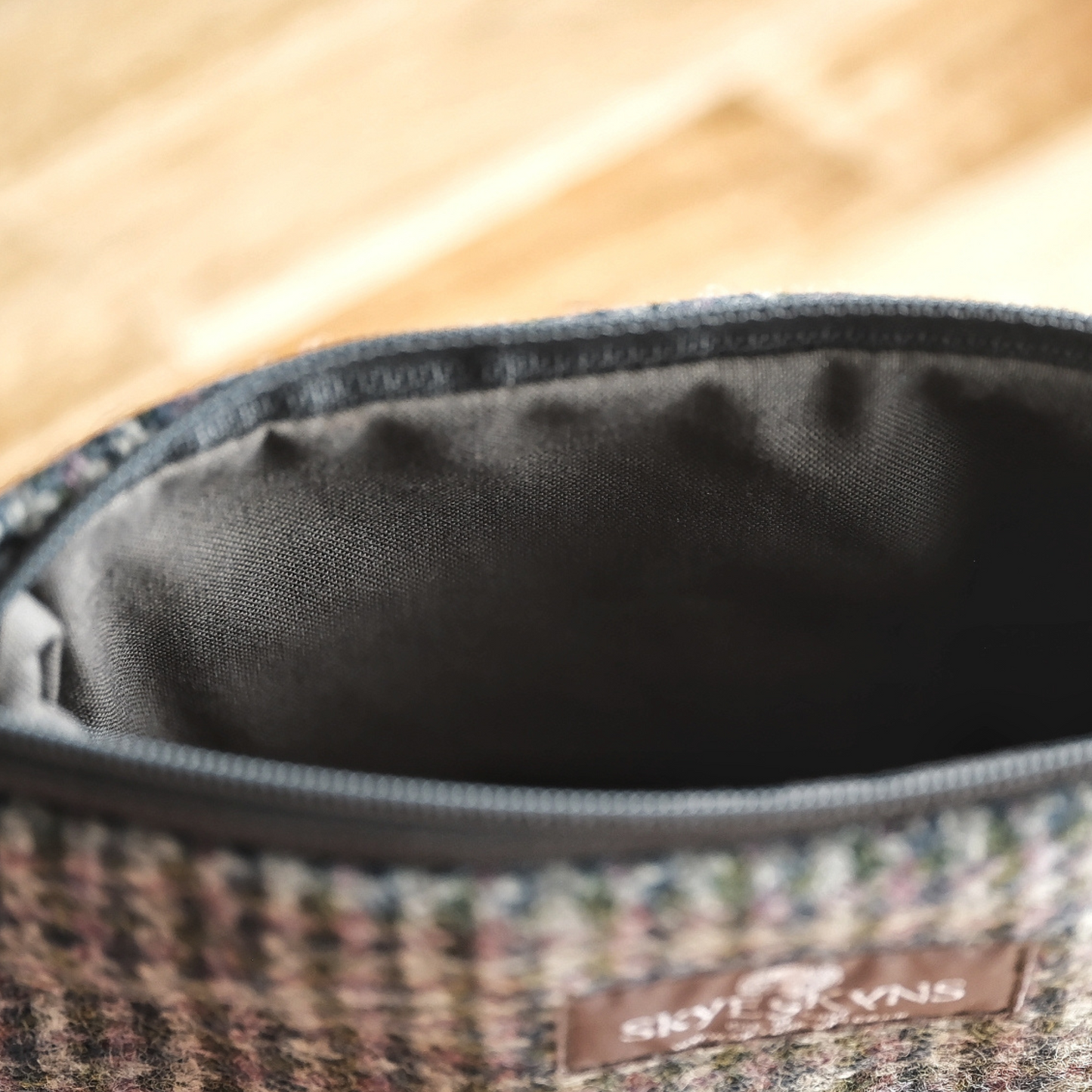 Skye Tweed Cosmetic Pouch