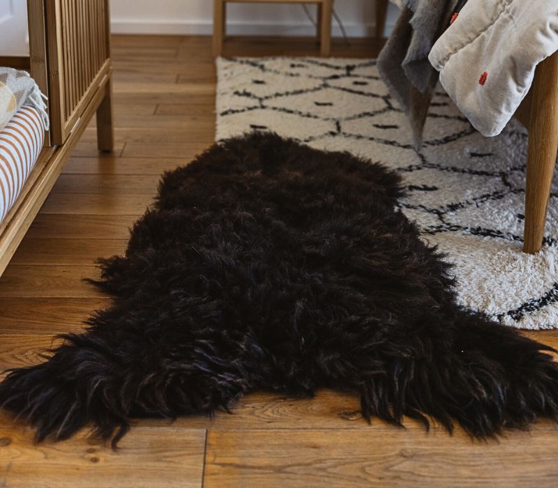 MIMOSA HIGHLAND SPECIAL BROWN SHEEPSKIN RUG