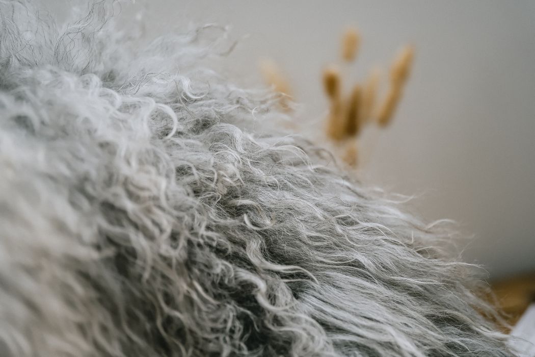 Light Norse XL Sheepskin Rug / Throw