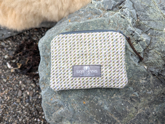 Skye Tweed Card Purse in Heather or Grey