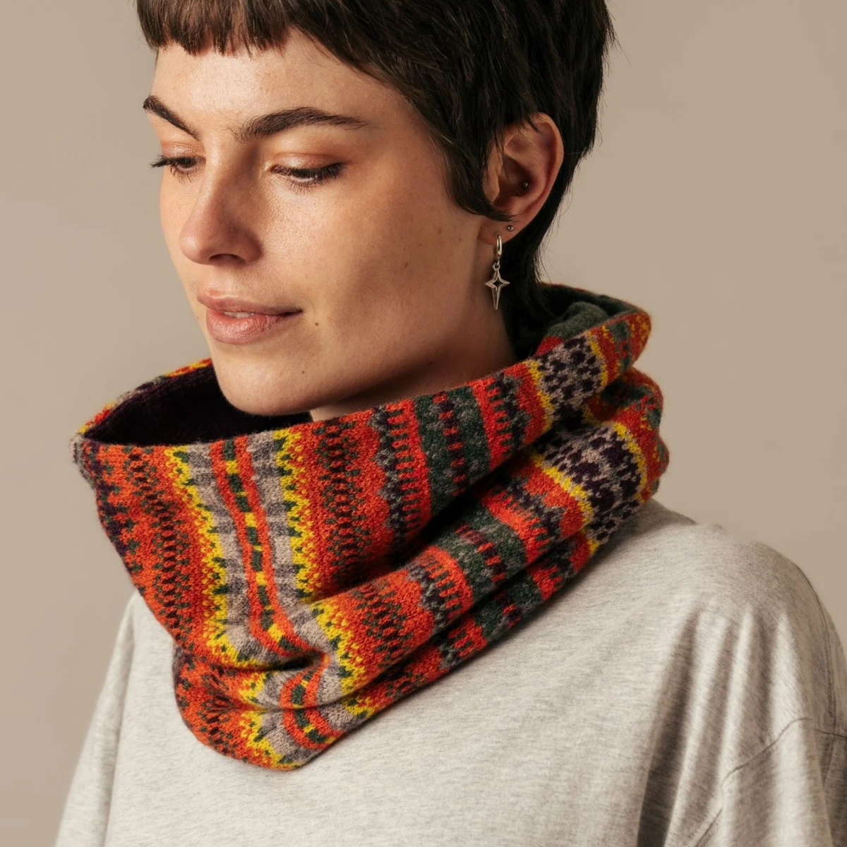 Stobo Snood in Harissa