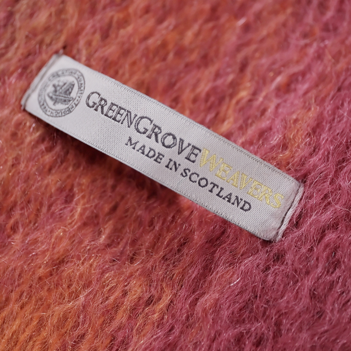 Green Grove Weavers Campion Mohair Scarf