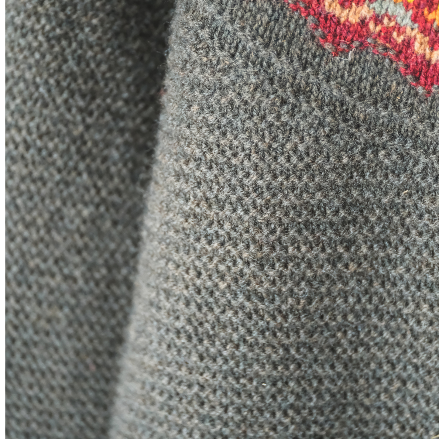 Stoneybrek Sweater in Red Oak