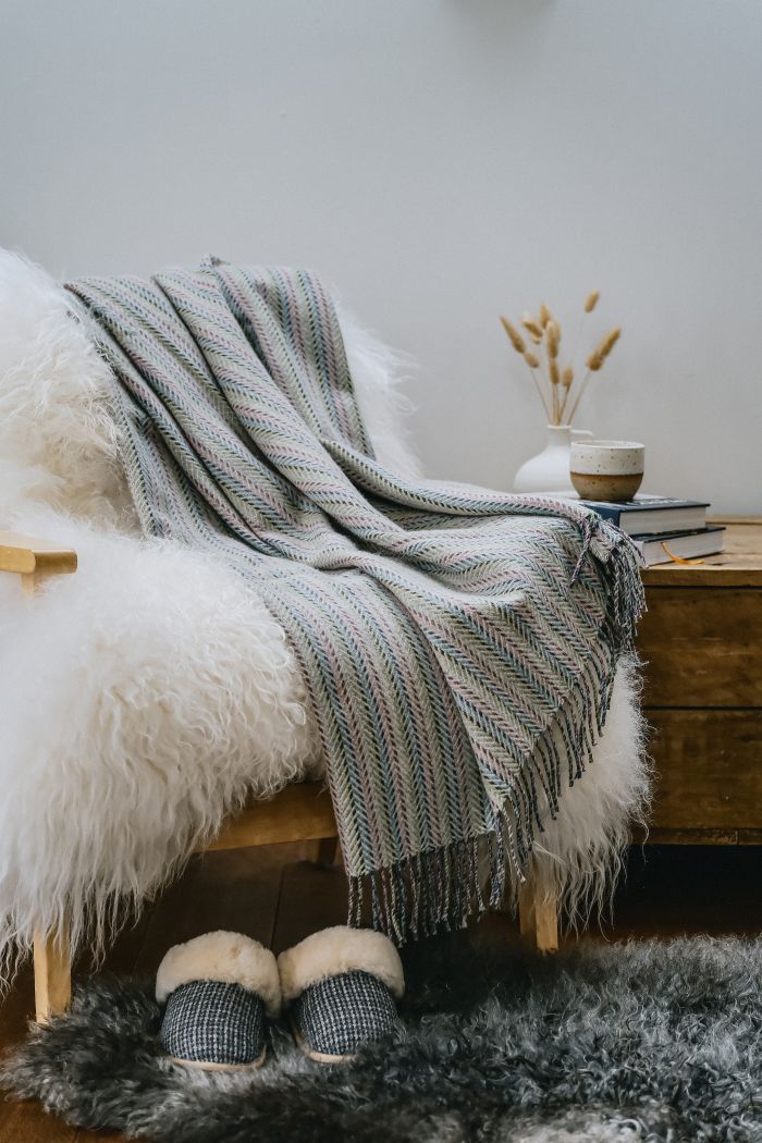 Waternish Inspired Wool Throw